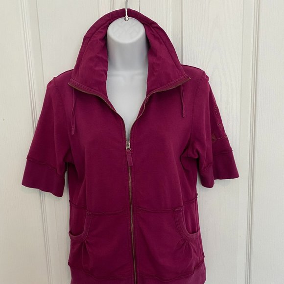 Eddie Bauer Sport short-sleeved, zip-up sweater - Picture 2 of 15